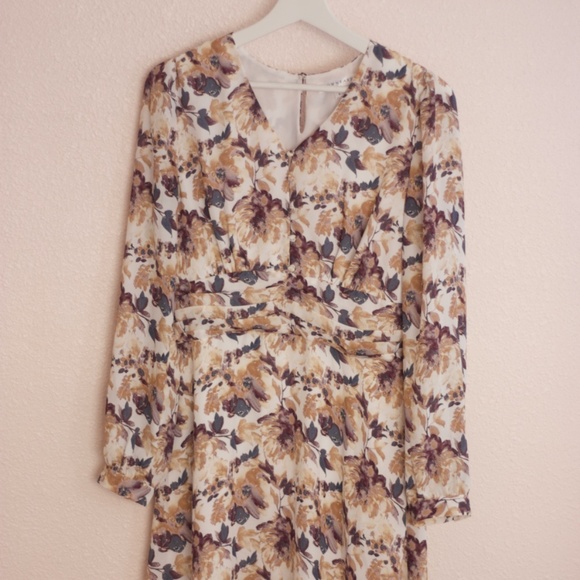 DownEast Dresses & Skirts - DownEast Floral Print Midi Dress